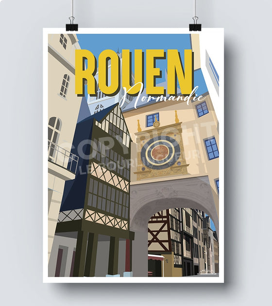 Rouen - ROUEN carte trouée (classeur) pub Librairie Papeterie J. GRAVEL  Fabrication de Cahiers, 1902