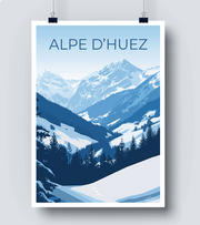 Affiche Alpe d'Huez