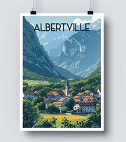 Affiche Albertville