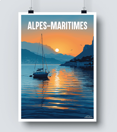 Affiche Alpes Martimes