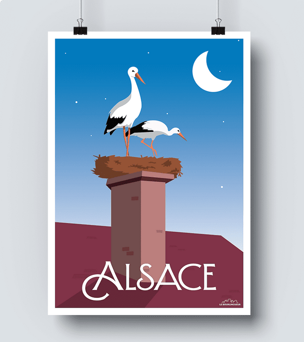 Affiche Alsace