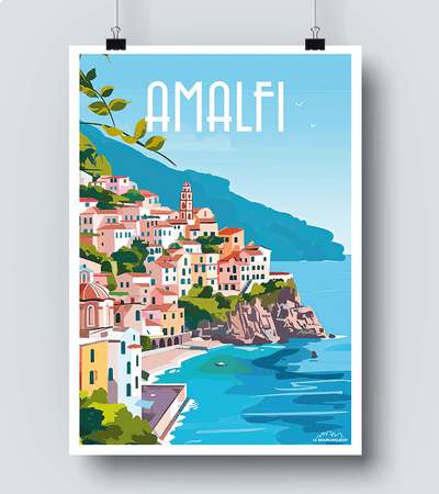 Affiche Amalfi