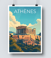 Affiche Athènes