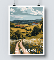 Affiche Auvergne