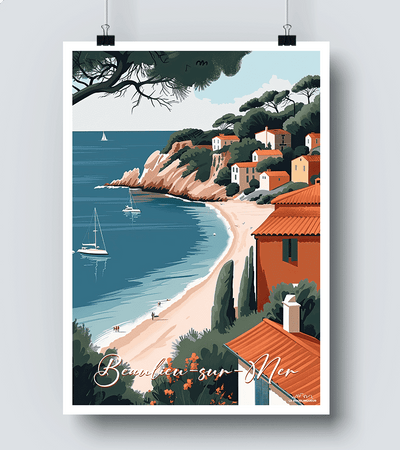 Affiche Beaulieu sur Mer