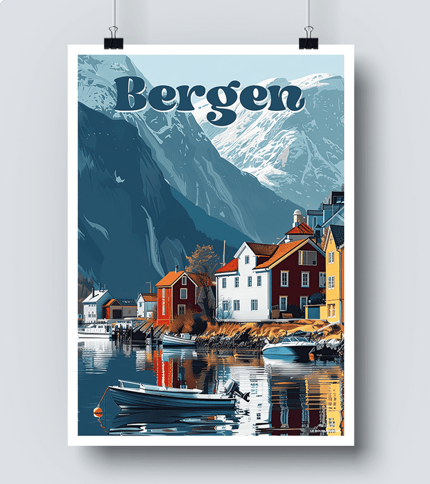 Affiche Bergen