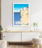 poster Bonifacio - Corse