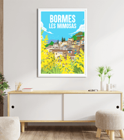 poster Bormes-les-Mimosas