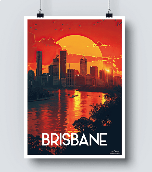 Affiche Brisbane