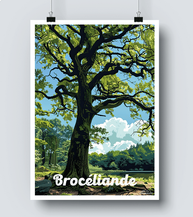 Affiche Brocéliande