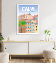 poster Calvi - Corse
