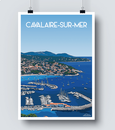 Affiche Cavalaire-sur-Mer