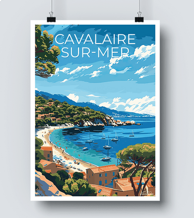 Affiche Cavalaire