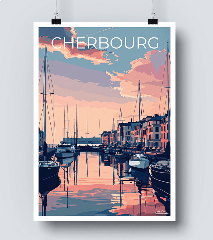 Affiche Cherbourg