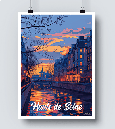 Affiche Hauts de Seine