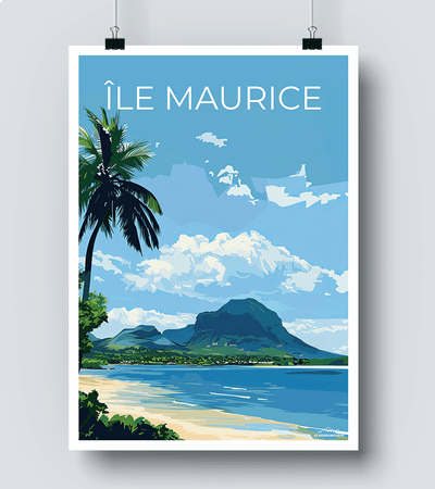 Affiche Ile Maurice