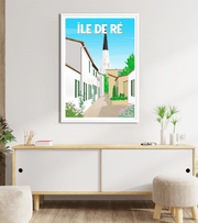 poster Ars-en-Ré - l'Île de Ré