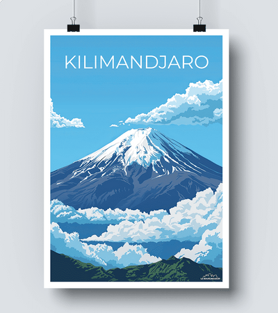 Affiche Kilimandjaro