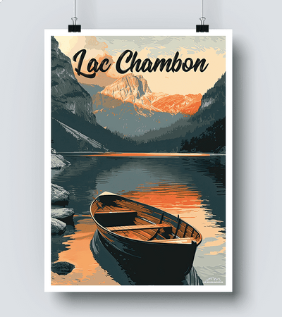 Affiche Lac Chambon