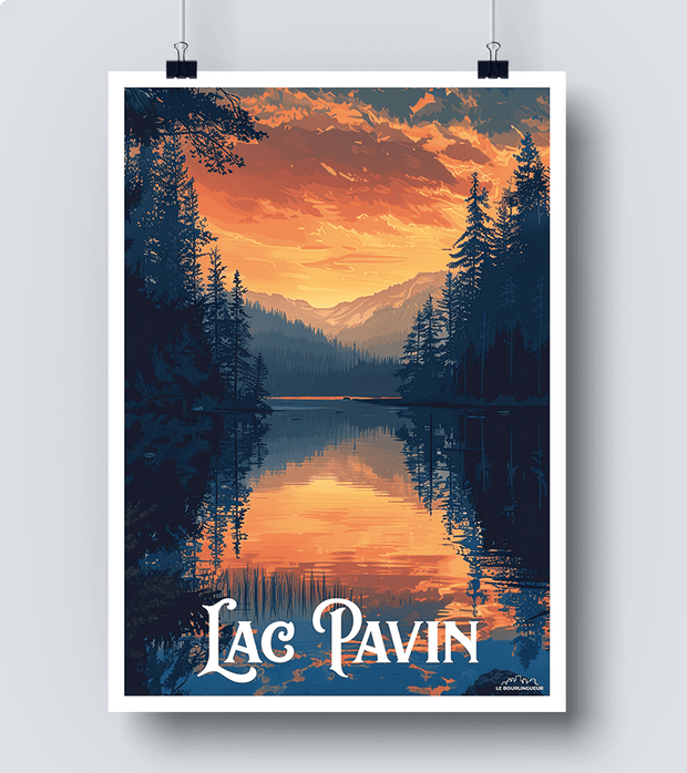 Affiche Lac Pavin