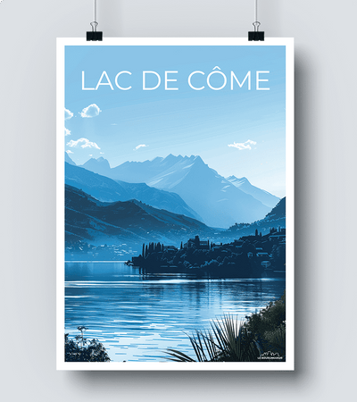 Affiche Lac de Côme