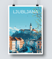 Affiche Ljubljana