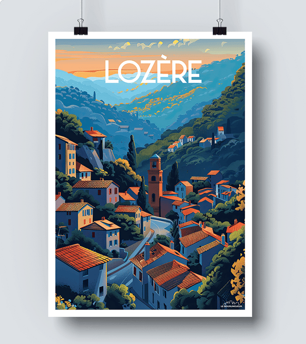 Affiche Lozère