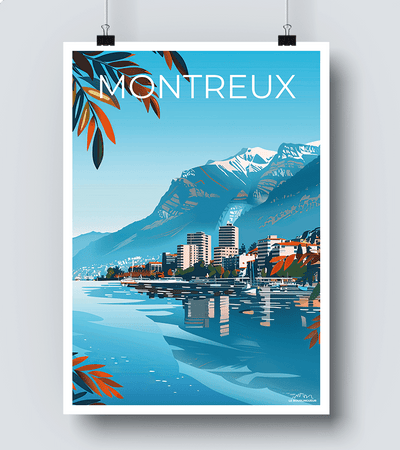 Affiche Montreux