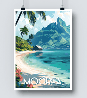 Affiche Moorea