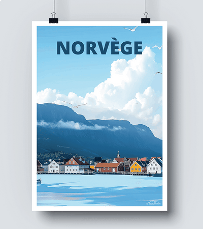 Affiche Norvège