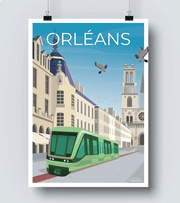 Affiche Orléans