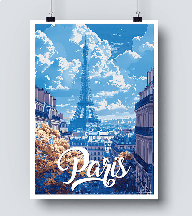 Affiche Paris - France 