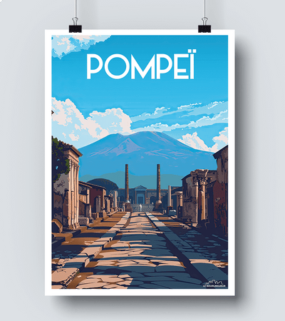 Affiche Pompéi