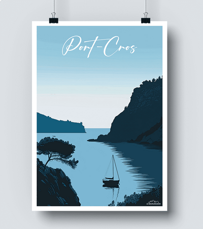 Affiche Port Cros