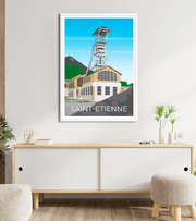 poster Mine de Saint Etienne