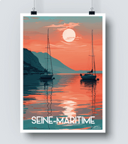 Affiche Seine Maritime