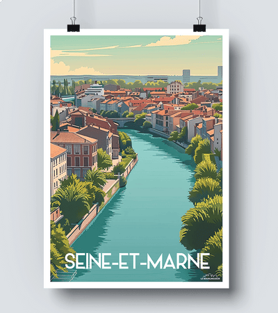 Affiche Seine et Marne