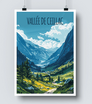 Affiche Vallée de Ceillac