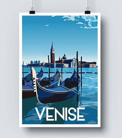 Affiche vintage Venise