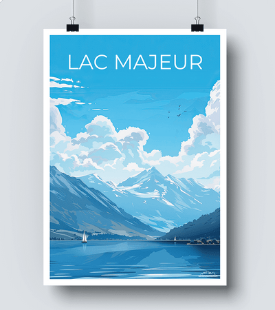 Affiche Lac Majeur