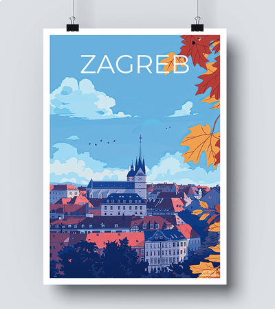 Affiche Zagreb