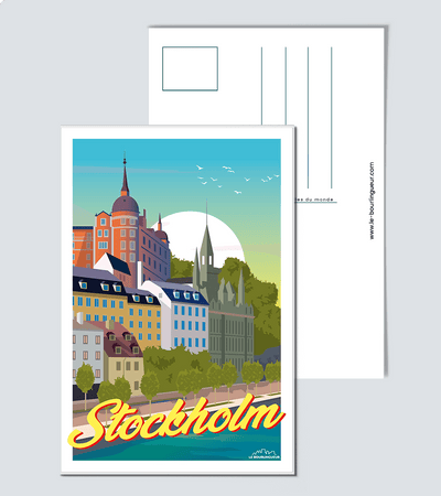 Carte Postale Stockholm