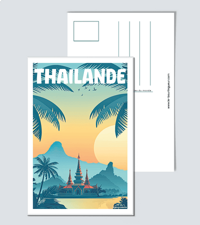 Carte Postale Thaïlande