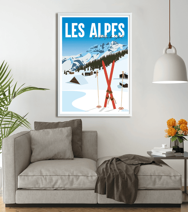 poster Morzine Les Alpes