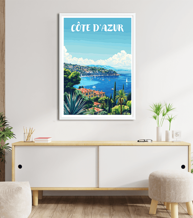 poster Cote d'Azur