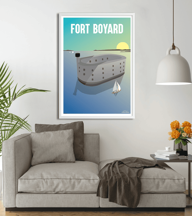 poster la Rochelle "Le Fort Boyard"