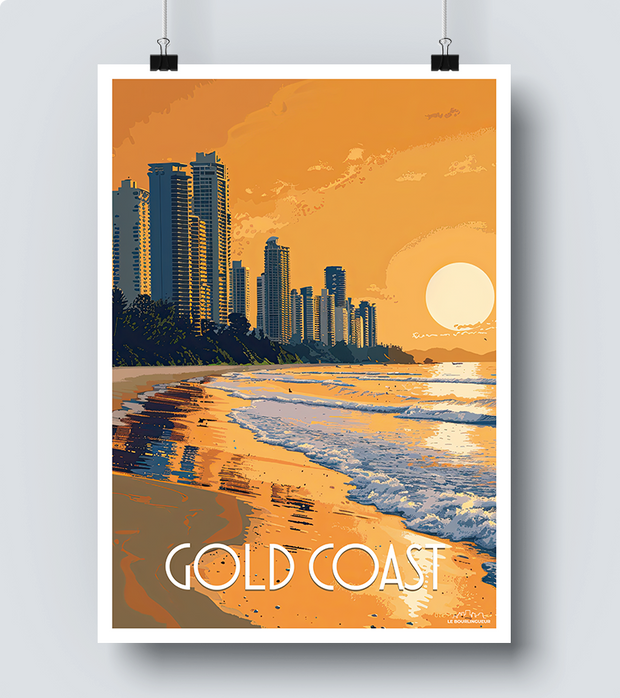 Affiche Gold Coast