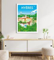 poster Vieille Ville Hyères