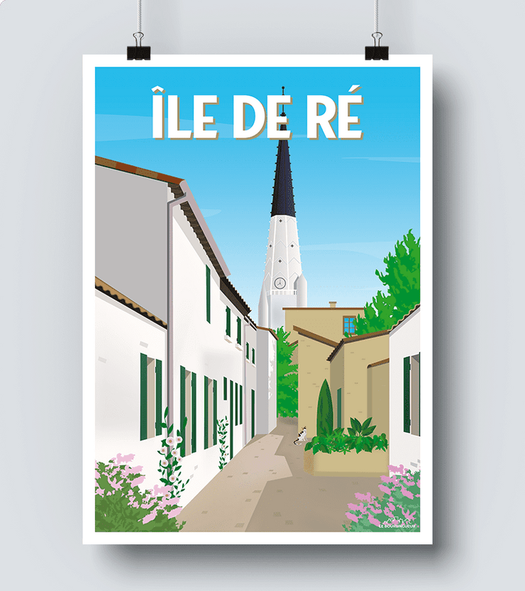 Affiche Ars-en-Ré - l'Île de Ré