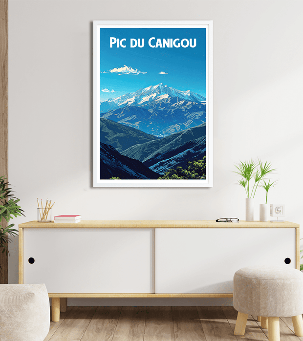 poster Le Pic du Canigou